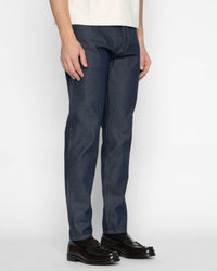 Unbranded UB654 Relaxed Tapered Mens Jeans - 13.5oz Vintage Blue Selvedge