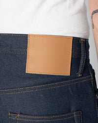 Unbranded UB654 Relaxed Tapered Mens Jeans - 13.5oz Vintage Blue Selvedge