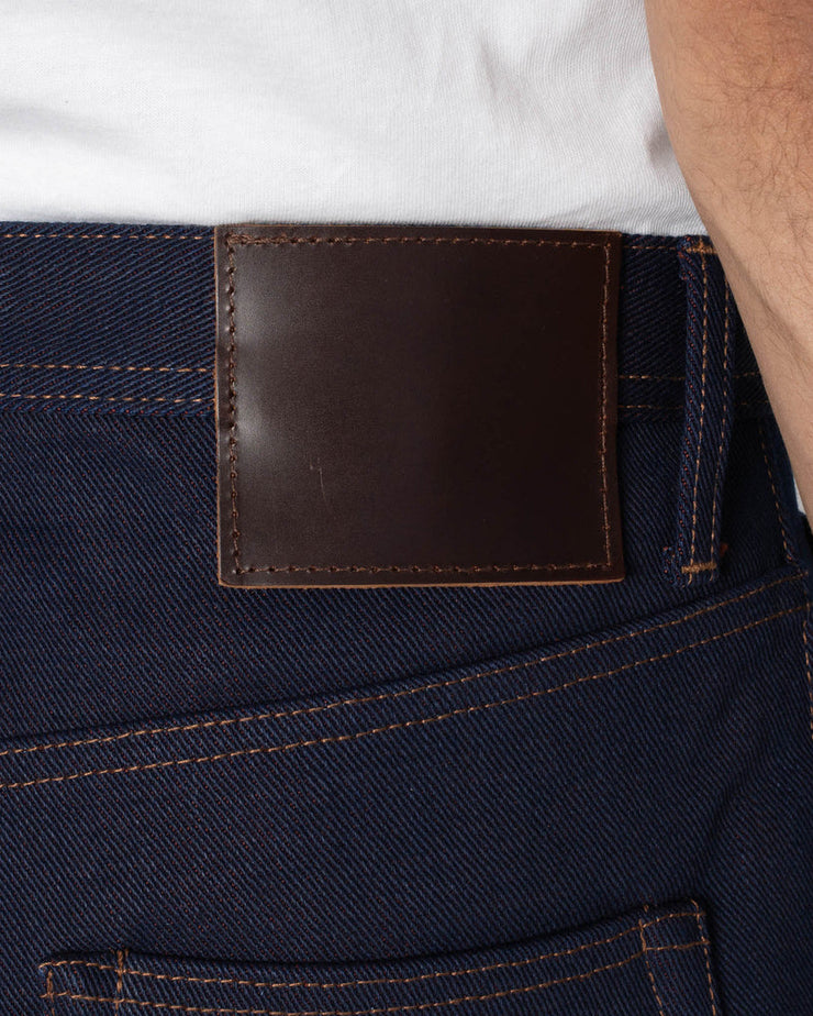 Unbranded UB691 Relaxed Tapered Mens Jeans - 21oz Heavy Red Weft Selvedge