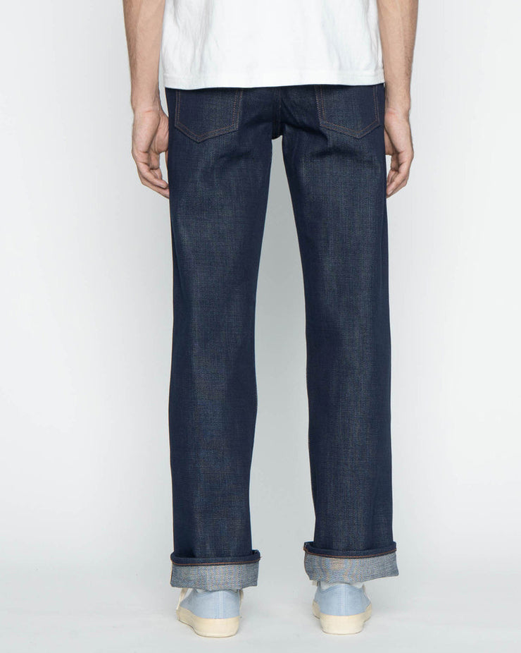 Unbranded UB721 Wide Fit Mens Jeans - 21oz Indigo Selvedge | The Unbranded Brand Jeans | JEANSTORE