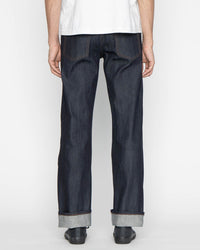 Unbranded UB722 Wide Fit Mens Jeans - 11oz Indigo Stretch Selvedge | The Unbranded Brand Jeans | JEANSTORE