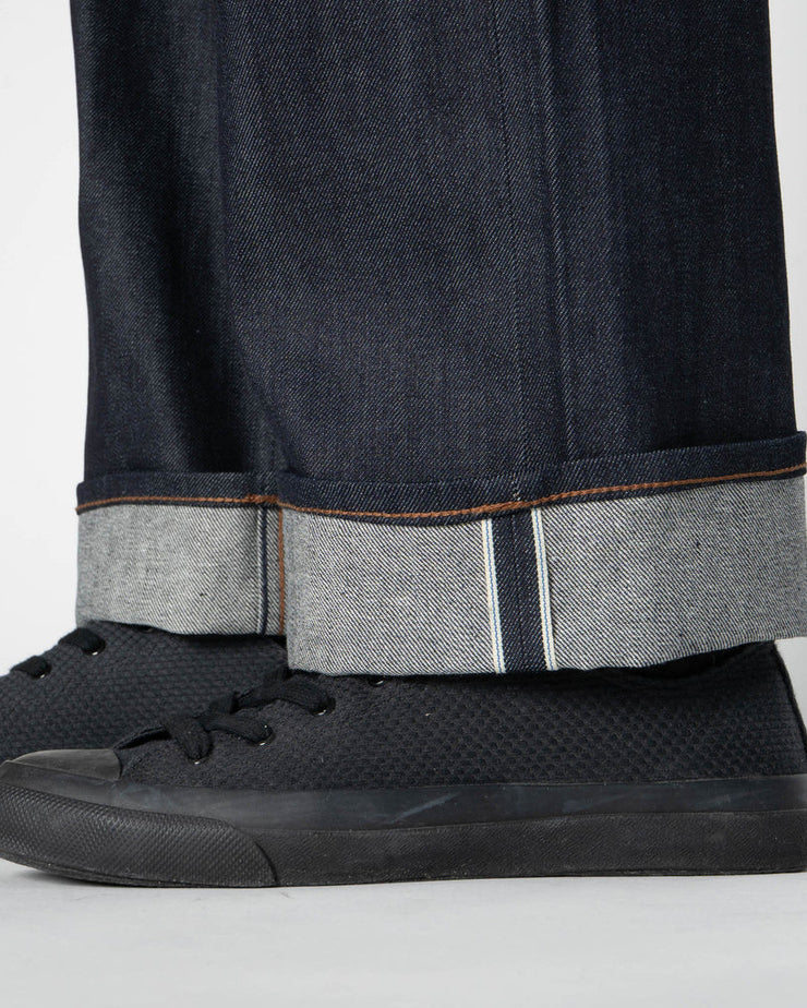 Unbranded UB722 Wide Fit Mens Jeans - 11oz Indigo Stretch Selvedge | The Unbranded Brand Jeans | JEANSTORE