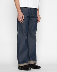 Unbranded UB754 Wide Fit Mens Jeans - 13.5oz Vintage Blue Selvedge | The Unbranded Brand Jeans | JEANSTORE