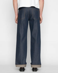 Unbranded UB754 Wide Fit Mens Jeans - 13.5oz Vintage Blue Selvedge | The Unbranded Brand Jeans | JEANSTORE