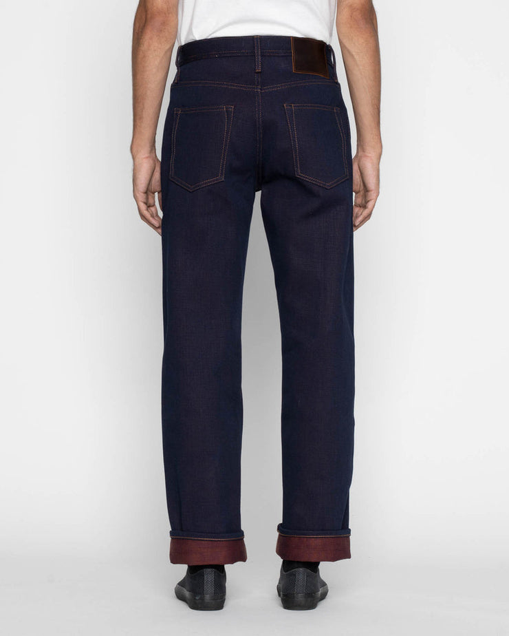 Unbranded UB791 Wide Fit Mens Jeans - 21oz Heavy Red Weft Selvedge