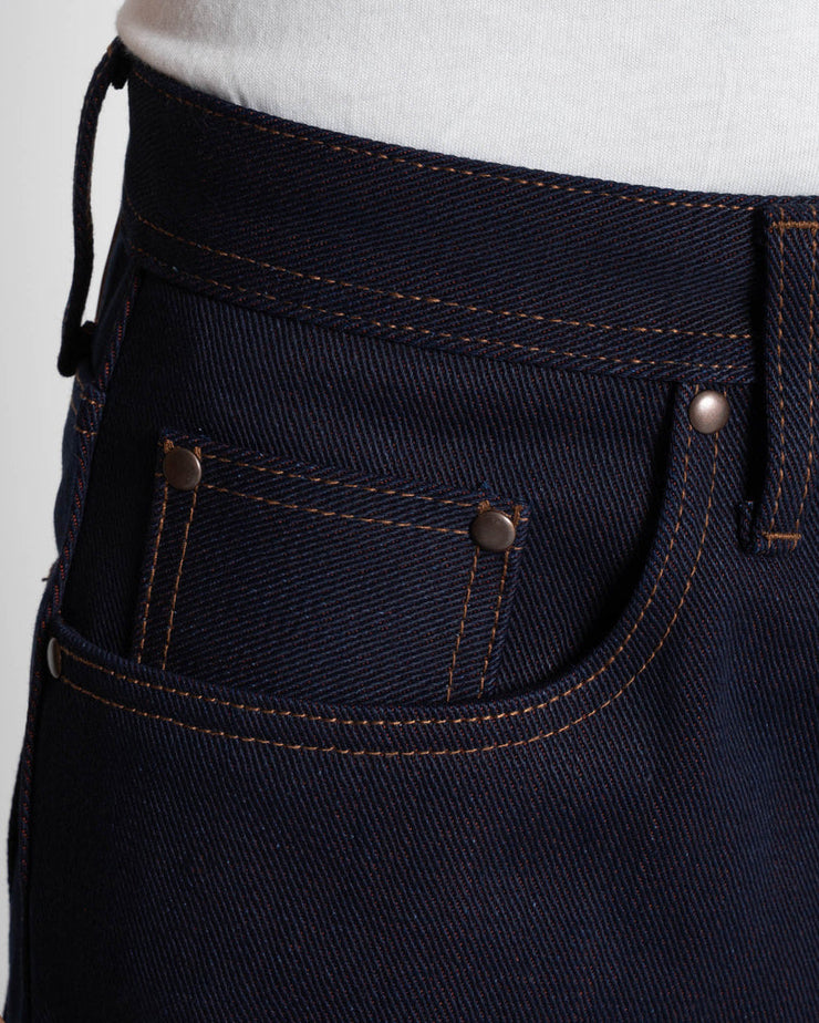 Unbranded UB791 Wide Fit Mens Jeans - 21oz Heavy Red Weft Selvedge