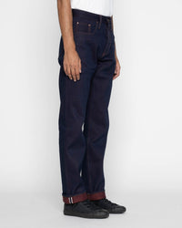 Unbranded UB891 Relaxed Straight Mens Jeans - 21oz Heavy Red Weft Selvedge