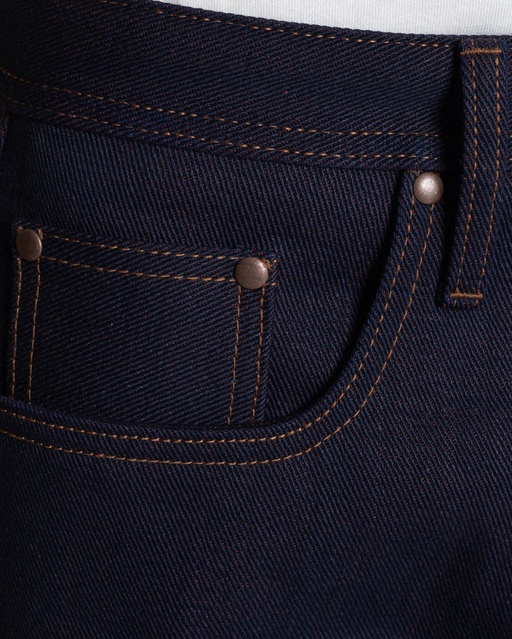 Unbranded UB891 Relaxed Straight Mens Jeans - 21oz Heavy Red Weft Selvedge