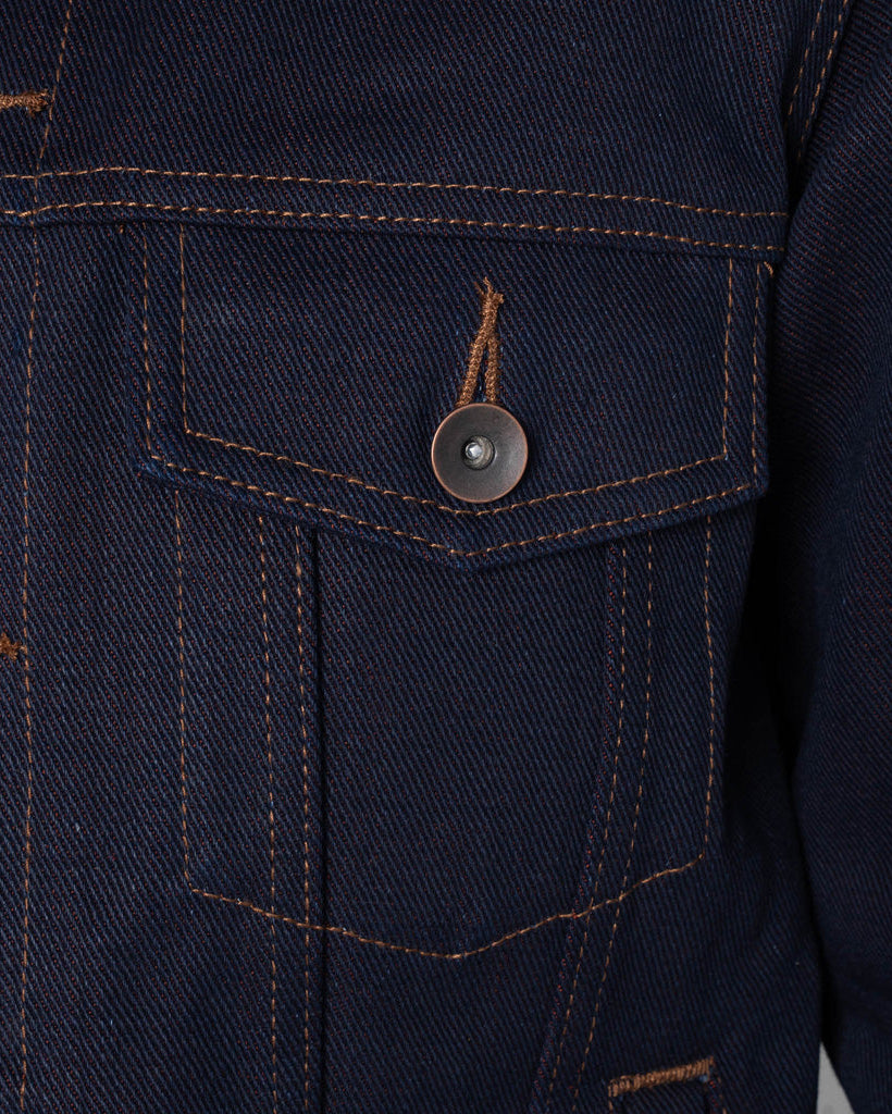 Unbranded UB991 Denim Jacket - 21oz Heavy Red Weft Selvedge | The Unbranded Brand Jackets & Coats | JEANSTORE