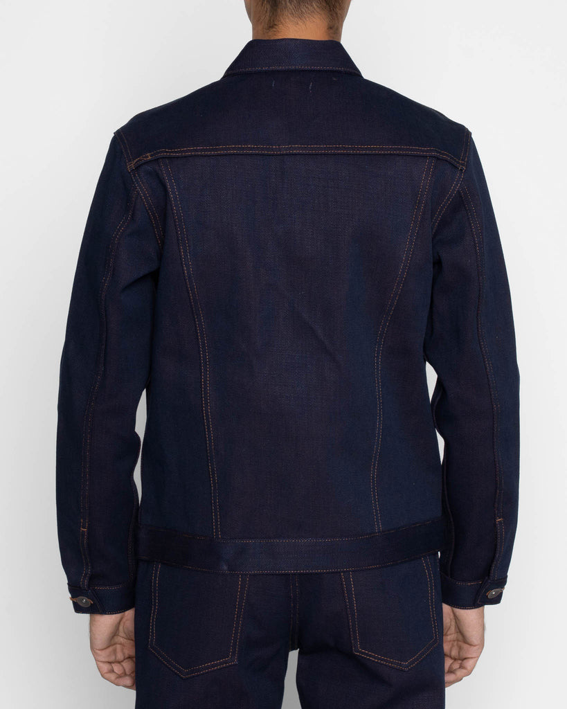Unbranded UB991 Denim Jacket - 21oz Heavy Red Weft Selvedge | The Unbranded Brand Jackets & Coats | JEANSTORE