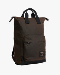 Barbour Heritage Field Waxed Backpack - Olive / Black