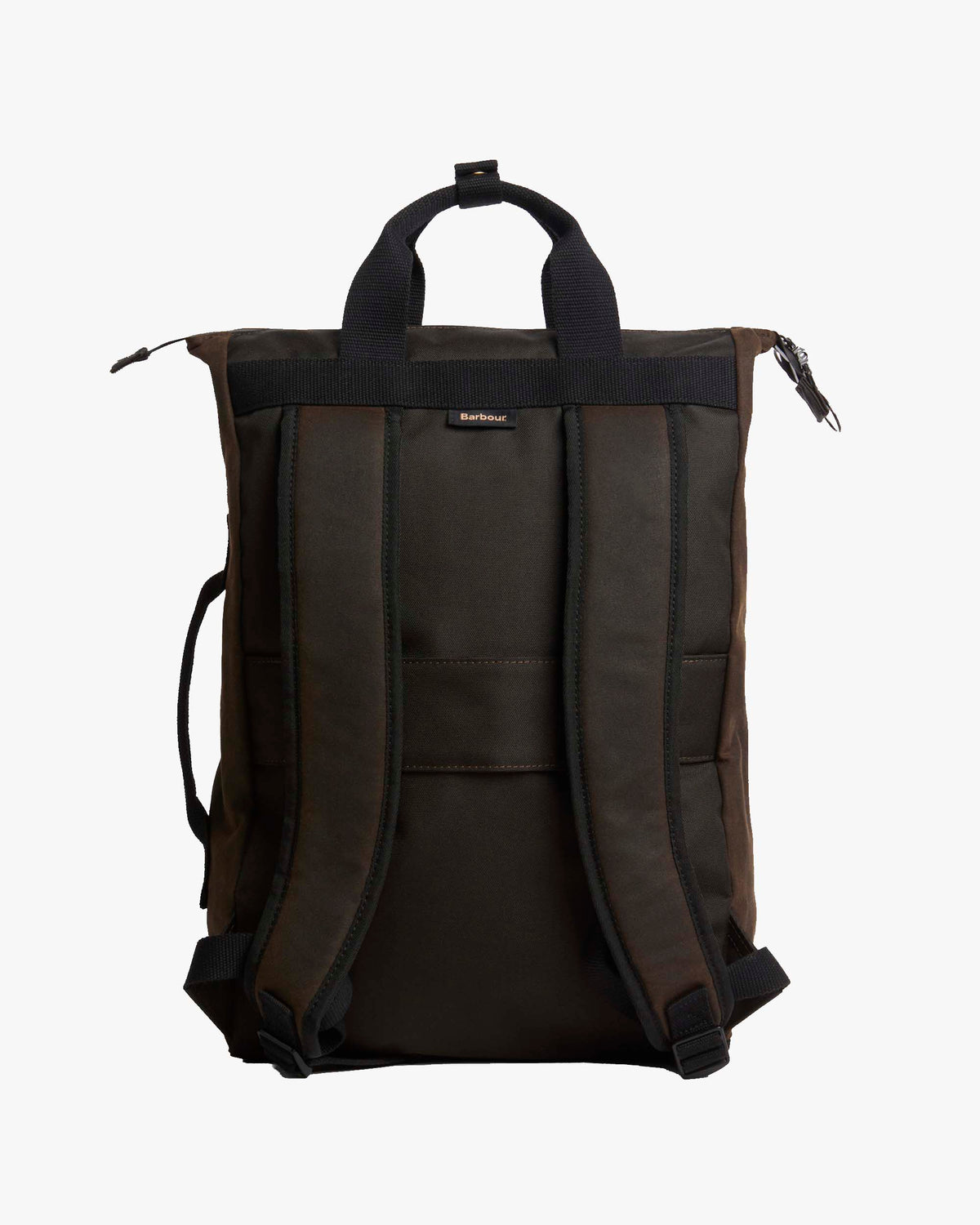 Barbour Heritage Field Waxed Backpack - Olive / Black