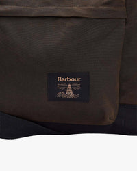 Barbour Heritage Field Waxed Holdall - Olive / Black