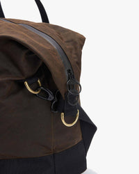 Barbour Heritage Field Waxed Holdall - Olive / Black