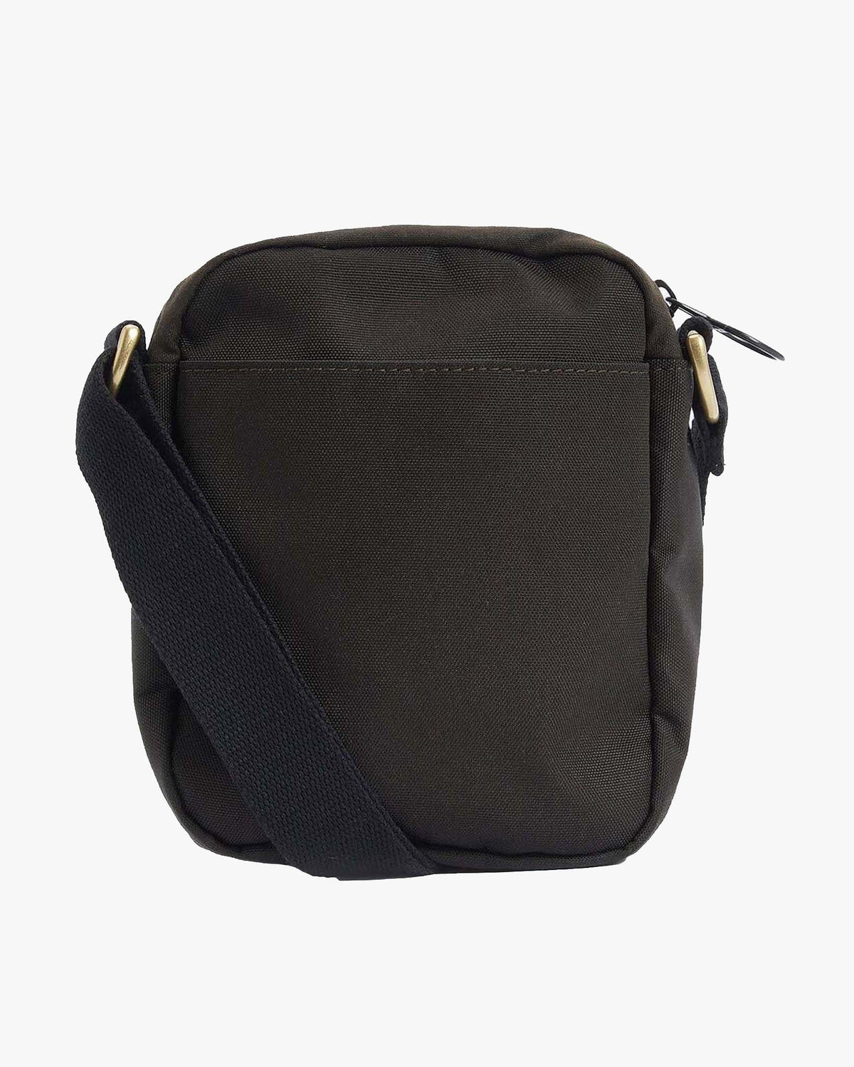 Barbour Heritage Field Waxed Crossbody Bag - Olive / Black