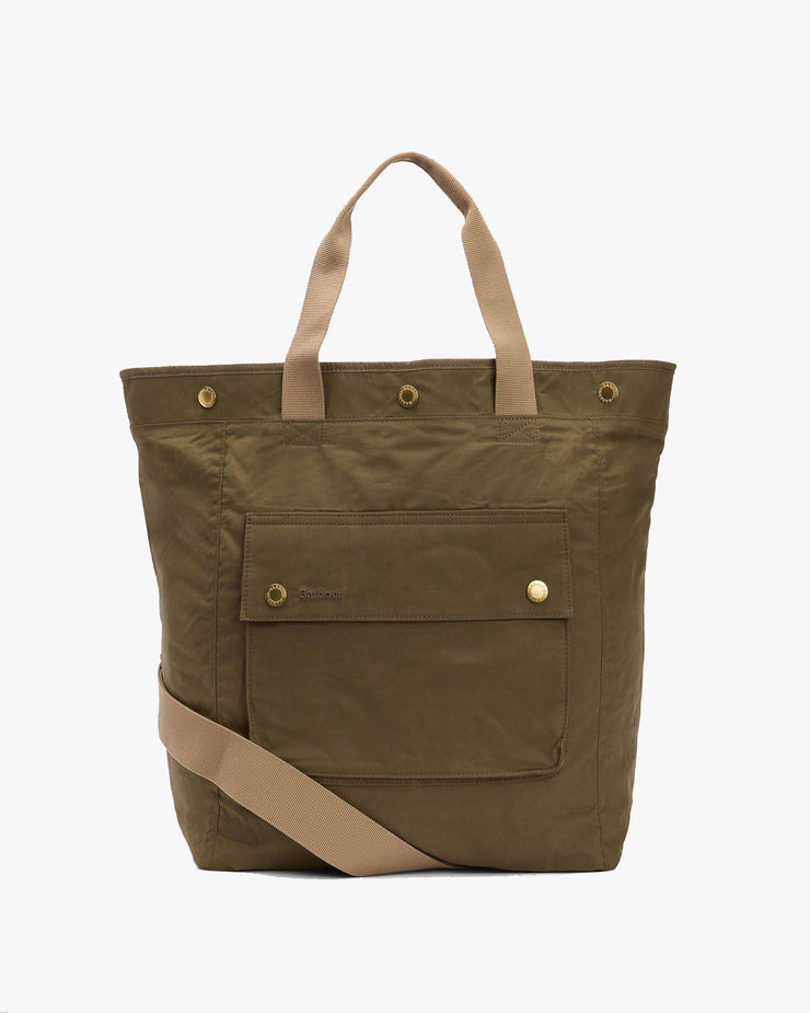Barbour Heritage Transport 3-Way Tote Bag - Dusky Green