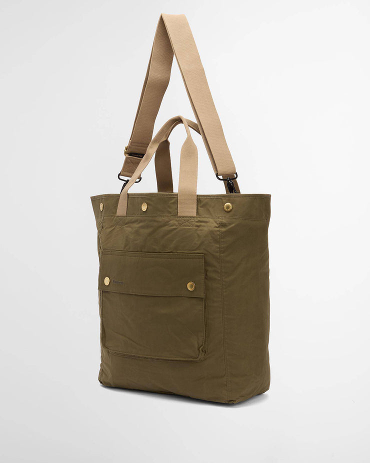 Barbour Heritage Transport 3-Way Tote Bag - Dusky Green