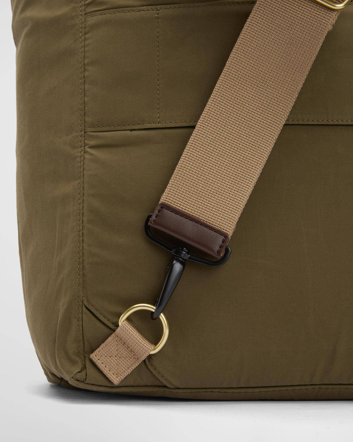 Barbour Heritage Transport 3-Way Tote Bag - Dusky Green