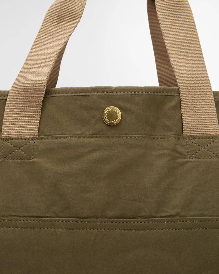 Barbour Heritage Transport 3-Way Tote Bag - Dusky Green