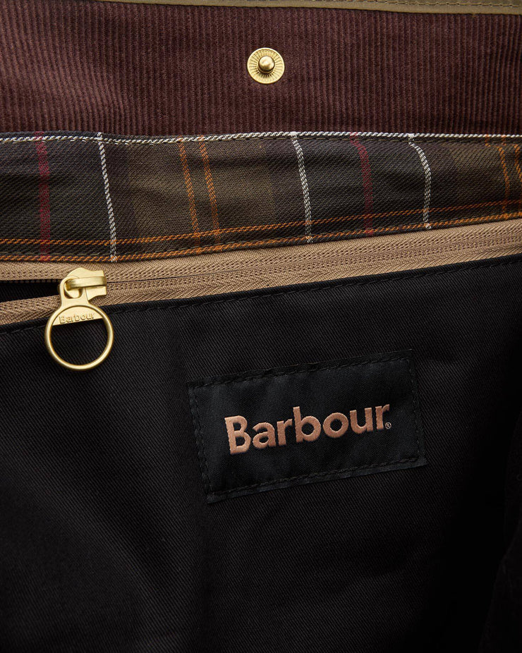 Barbour Heritage Transport 3-Way Tote Bag - Dusky Green