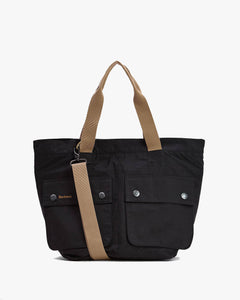 Barbour Heritage Transport Carry-All Tote Bag - Black