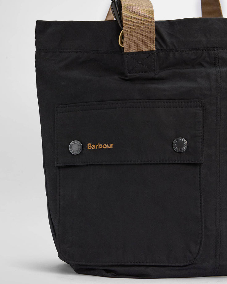 Barbour Heritage Transport Carry-All Tote Bag - Black