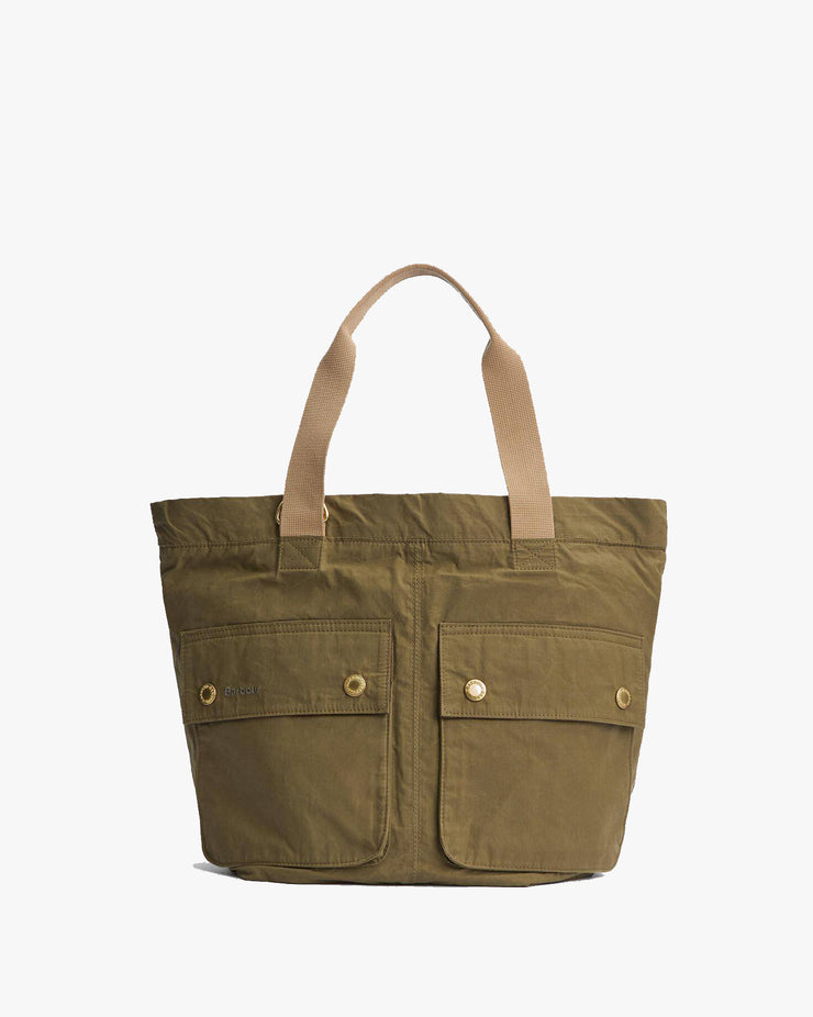 Barbour Heritage Transport Carry-All Tote Bag - Dusky Green