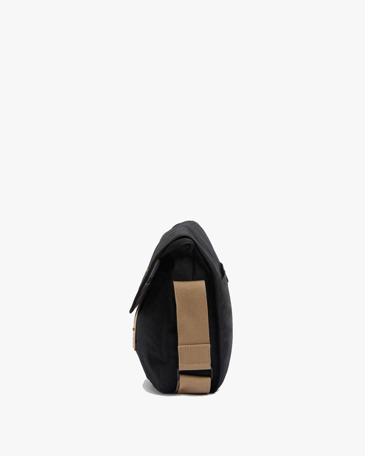 Barbour Heritage Transport Riever Crossbody Bag - Black / Modern Tartan