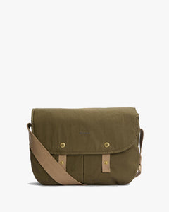 Barbour Heritage Transport Riever Crossbody Bag - Dusky Green