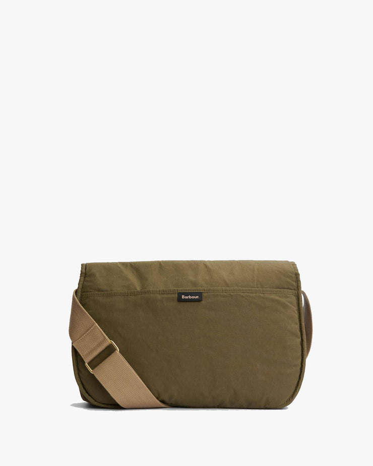 Barbour Heritage Transport Riever Crossbody Bag - Dusky Green