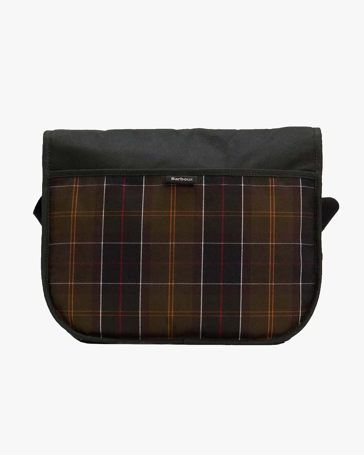 Barbour Heritage Field Waxed Riever Crossbody Bag - Sage | Barbour Bags | Jeanstore