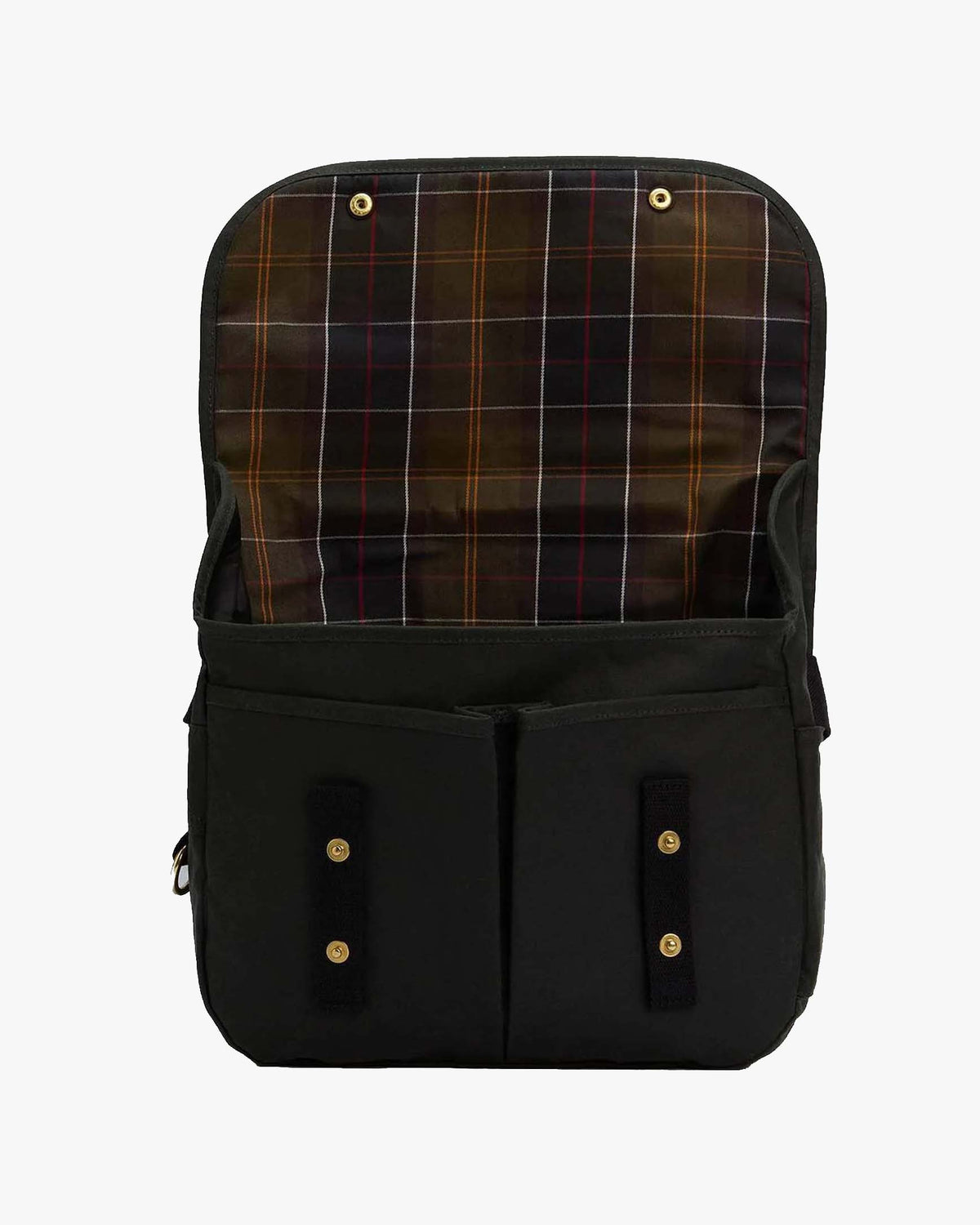 Barbour Heritage Field Waxed Riever Crossbody Bag - Sage | Barbour Bags | Jeanstore