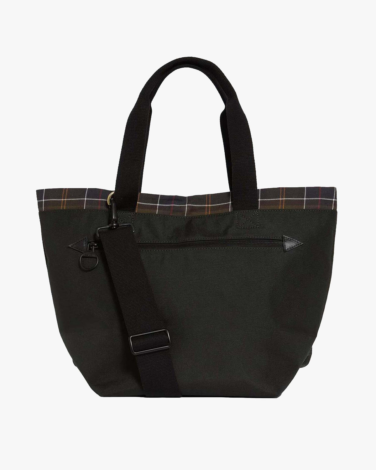 Barbour Heritage Field Waxed Carry All Tote Bag - Sage / Classic