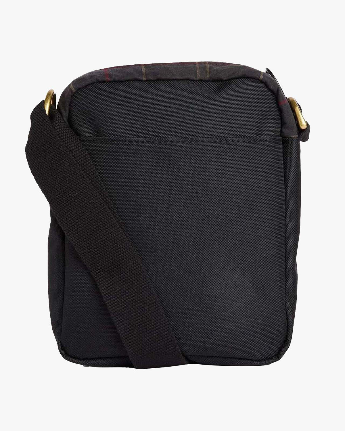 Barbour Heritage Field Waxed Crossbody Bag - Dark Classic Tartan
