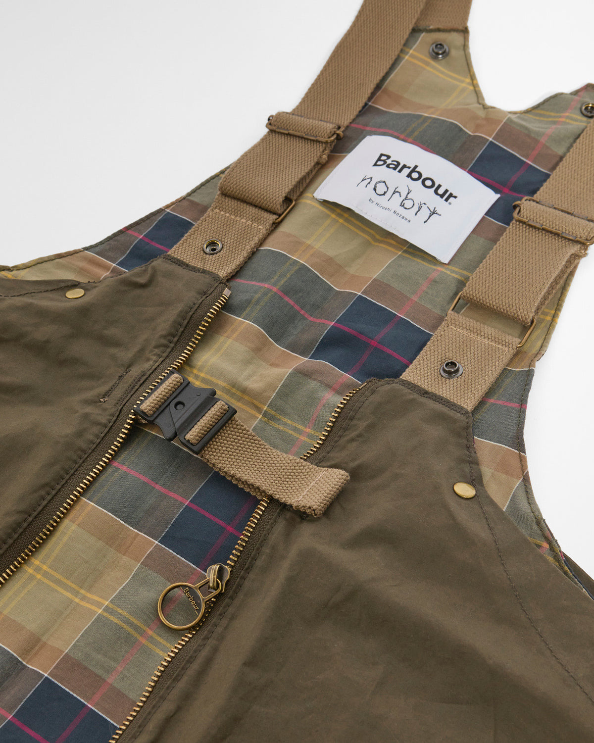 Barbour x Norbit Bag Vest - Khaki Brown
