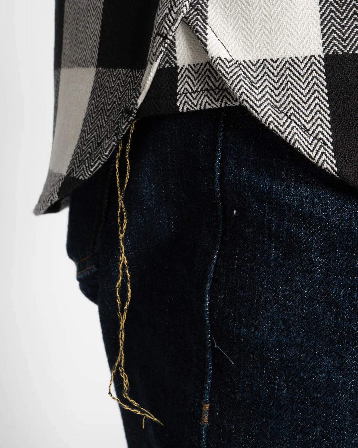 Unbranded UBS431 13oz Ultra Heavyweight Flannel Work Shirt - Ecru