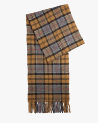 Barbour Heritage Tartan Lambswool Scarf - Dark Dress Tartan