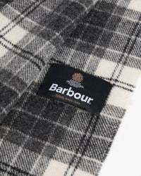 Barbour Heritage Tartan Lambswool Scarf - Monochrome Tartan