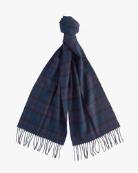 Barbour Heritage Tartan Lambswool Scarf - Black Watch Tartan