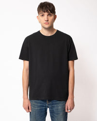 Nudie Jeans Uno Everyday Tee - Black | Nudie Jeans T Shirts | JEANSTORE
