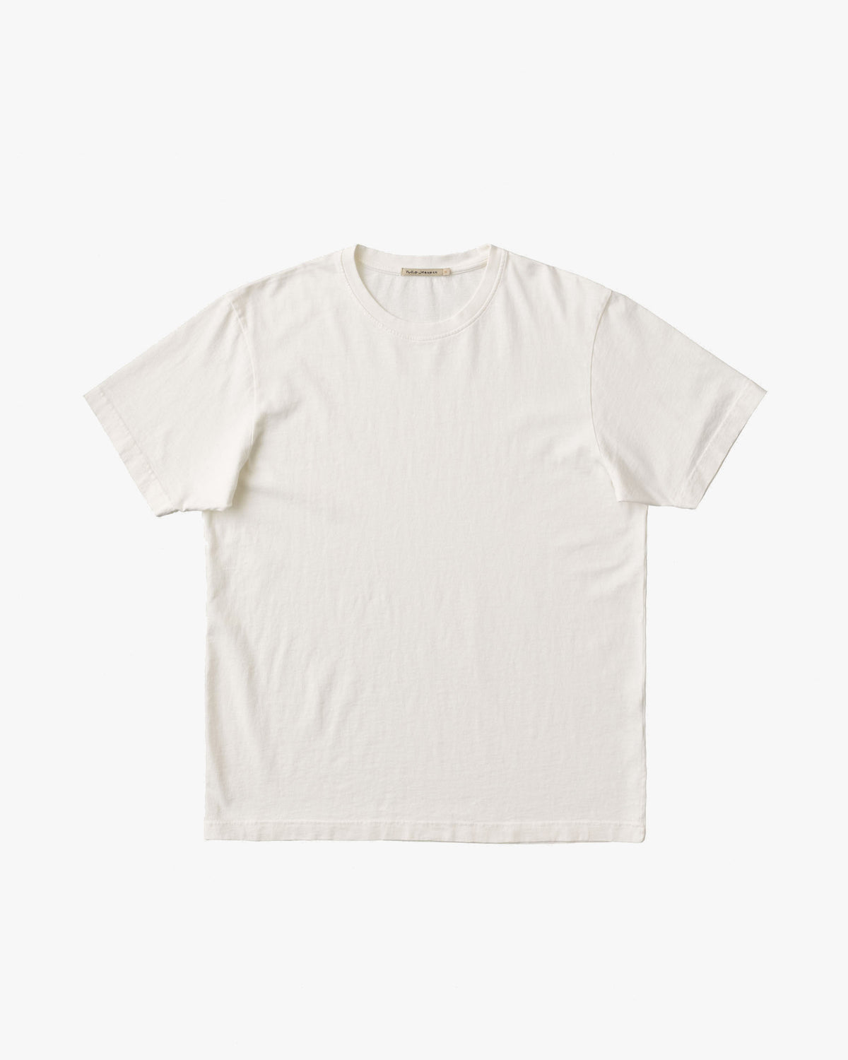 Nudie Jeans Uno Everyday Tee - Chalk White | Nudie Jeans T Shirts | JEANSTORE