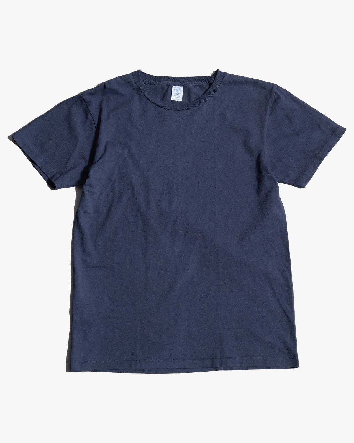 Velva Sheen 2-Pack S/S Crew Neck Tees - Navy