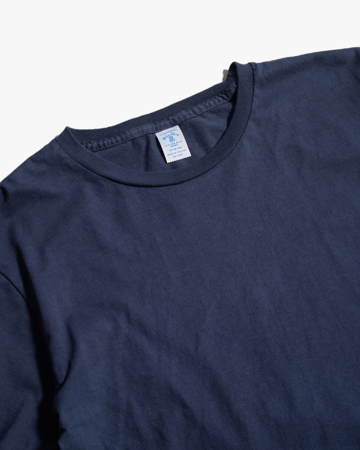 Velva Sheen 2-Pack S/S Crew Neck Tees - Navy