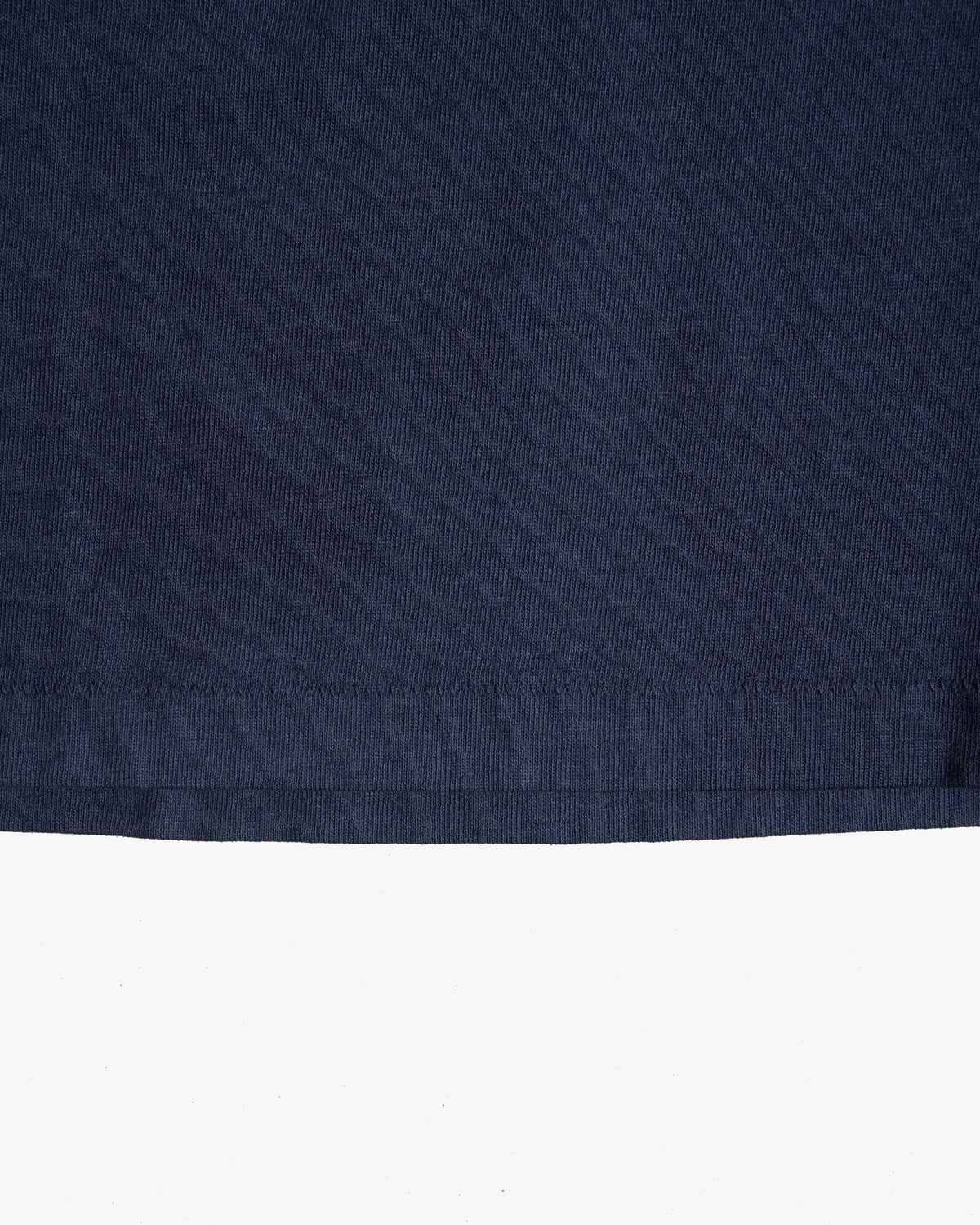 Velva Sheen 2-Pack S/S Crew Neck Tees - Navy