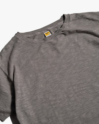 Velva Sheen Rolled S/S Regular Tee - Gunmetal