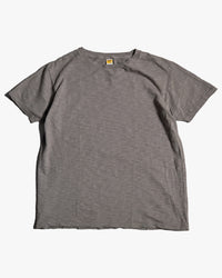 Velva Sheen Rolled S/S Regular Tee - Gunmetal