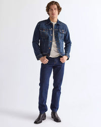 Wrangler Texas Authentic Straight Mens Jeans - Darkstone | Wrangler Jeans | JEANSTORE