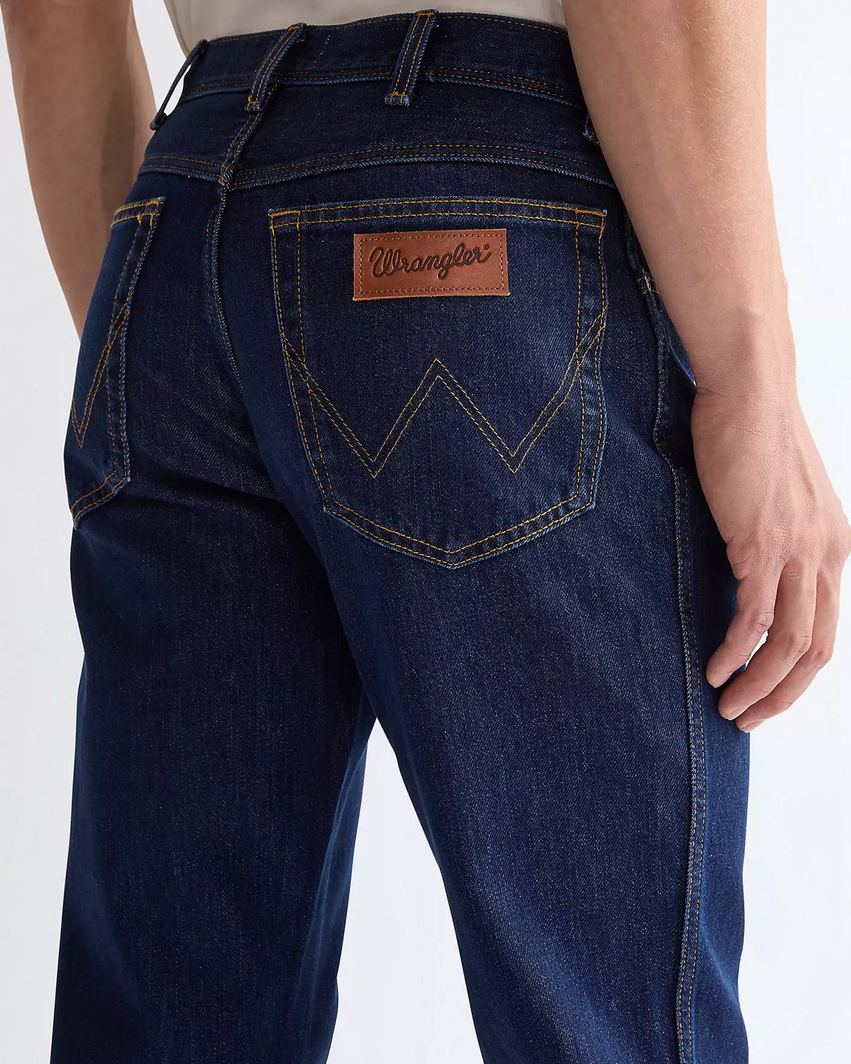 Wrangler Texas Authentic Straight Mens Jeans - Darkstone | Wrangler Jeans | JEANSTORE