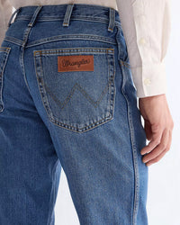 Wrangler Texas Authentic Straight Mens Jeans - Stonewash Blue | Wrangler Jeans | JEANSTORE