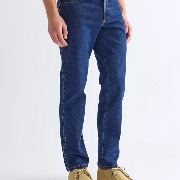 Wrangler Texas Stretch Authentic Straight Mens Jeans - Darkstone | Wrangler Jeans | JEANSTORE